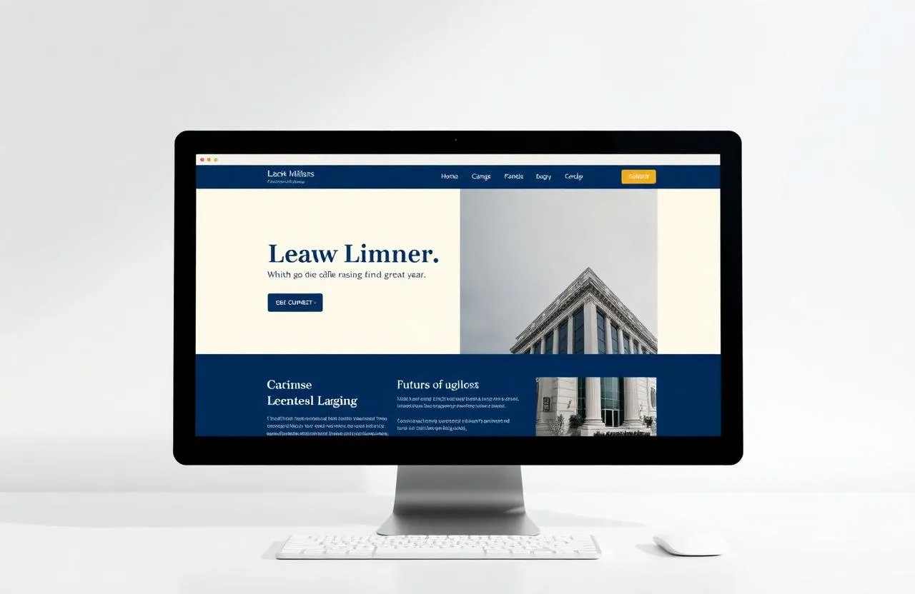 Ügyvédi Iroda — Klasszikus, professzionális weboldal stílus